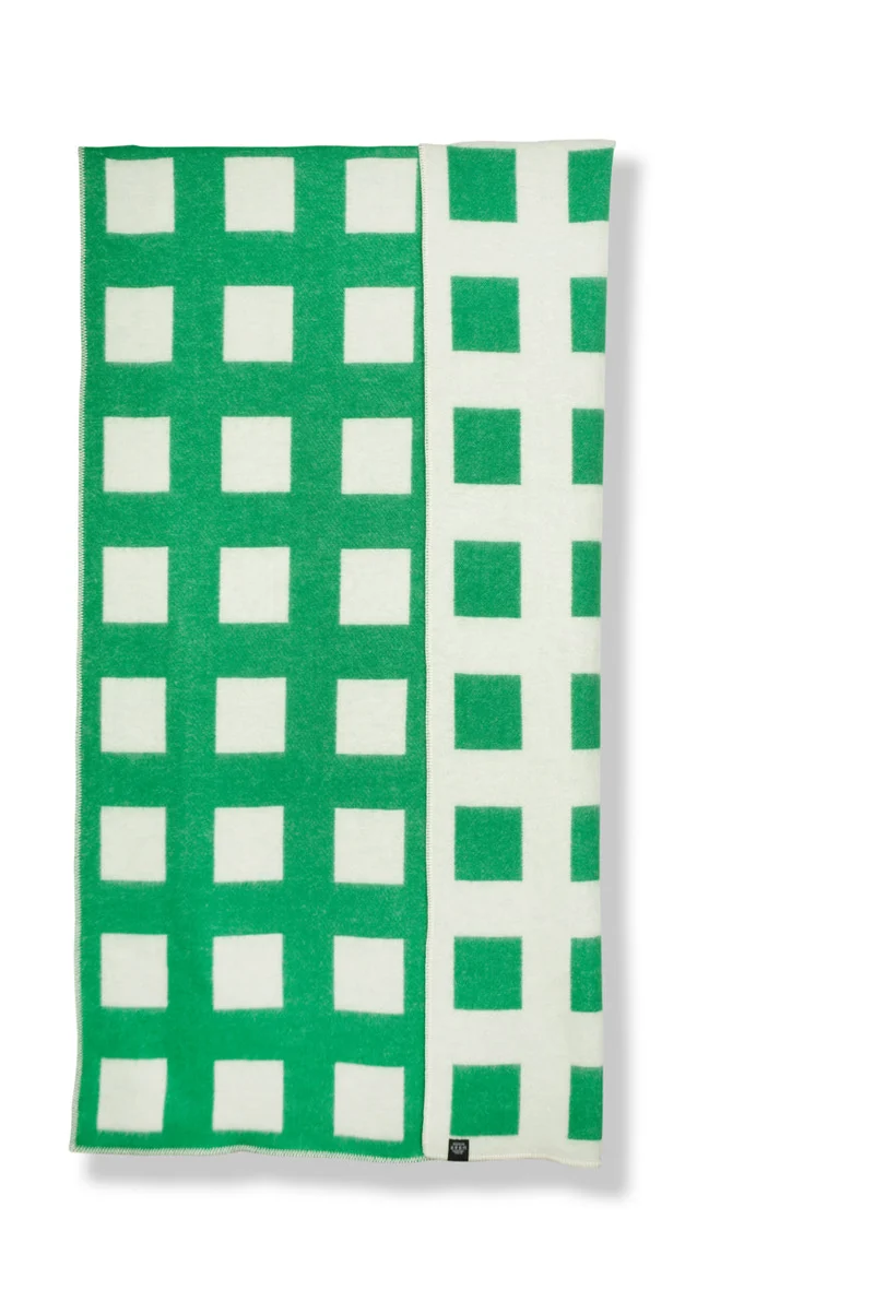 Wool Blanket "Gate" by Nathalie Du Pasquier & George Sowden