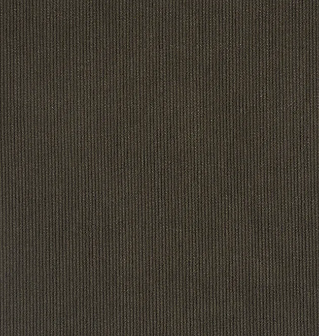 Dimout Curtains "Groovy Corduroy Weave" in Muddy Brown Color