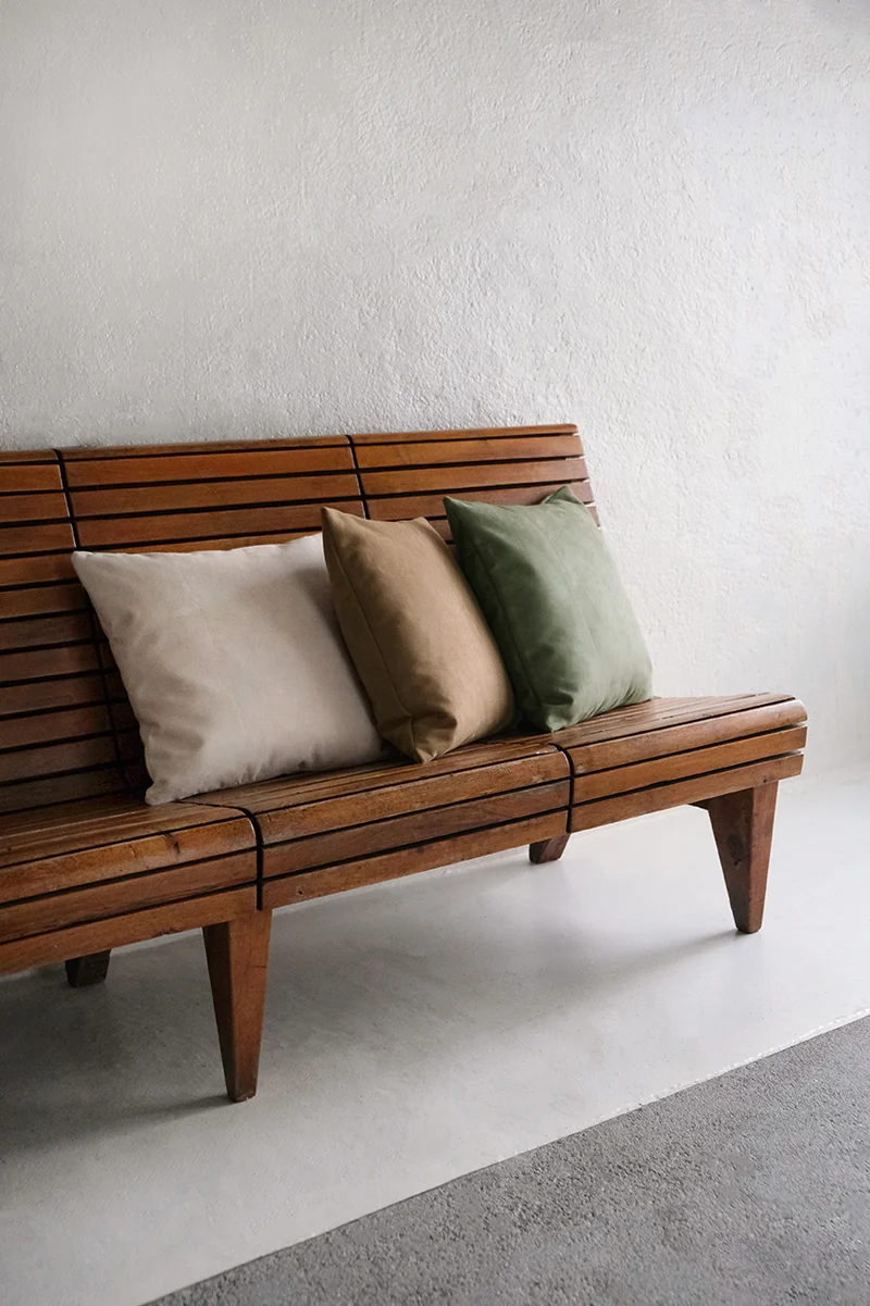 Microsuede Cushion Colour Sage
