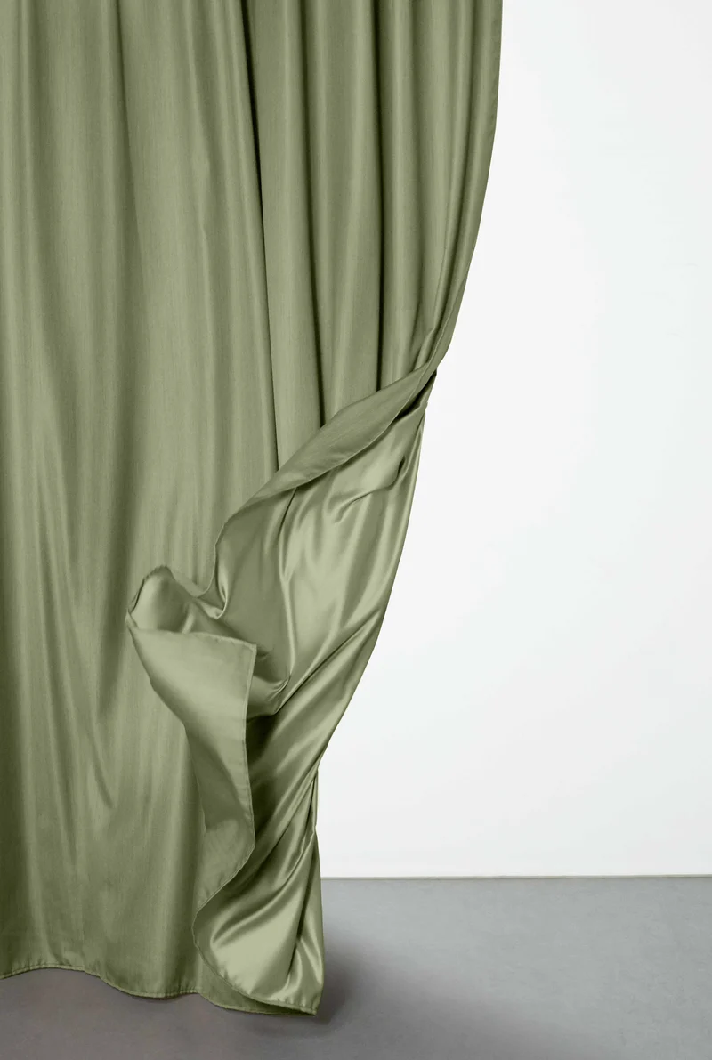 Acoustic Curtains "Noise Stop" Col. Green - Trevira CS