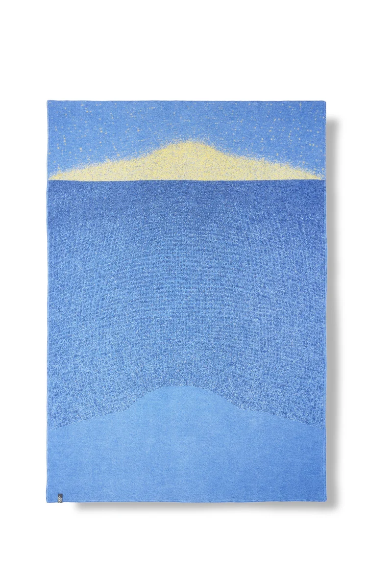 Wool Blanket "Planet" by Teo González