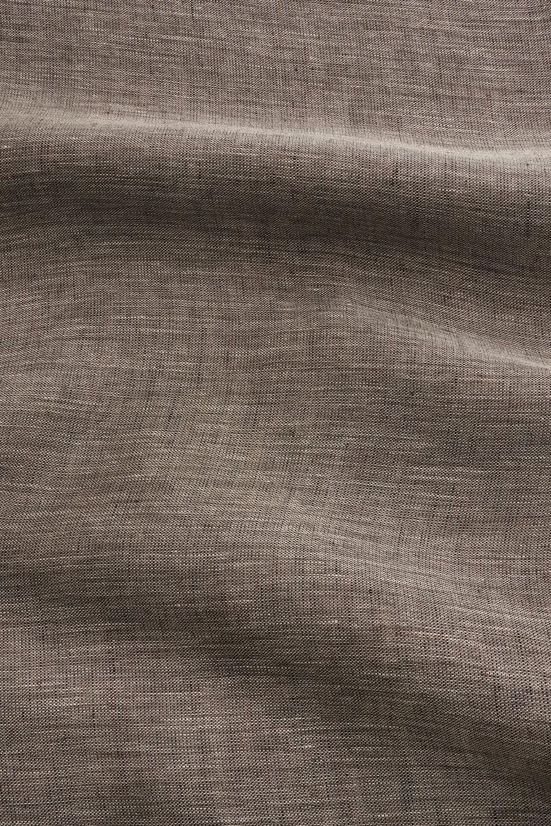Linen Curtains in Dark Bronze Color