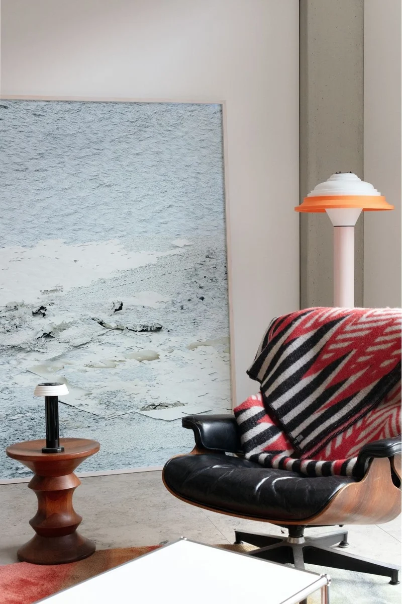 Wool Blanket "Dynamo" by Liz Collins