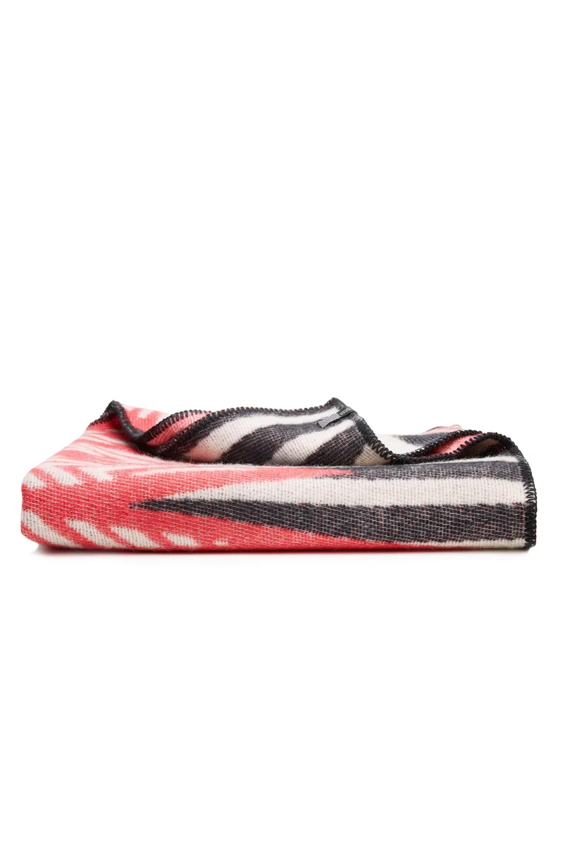 Wool Blanket "Dynamo" by Liz Collins