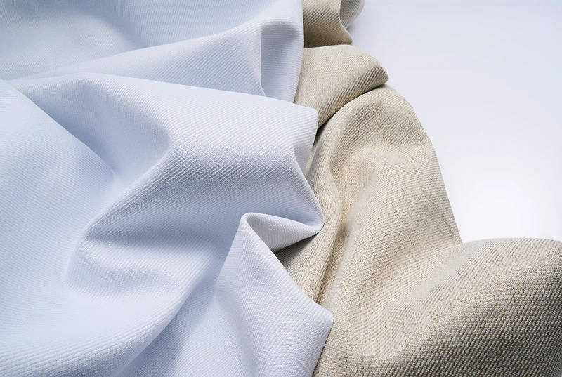 Blackout Curtains (Double Sided Linen Weave ) in Beige