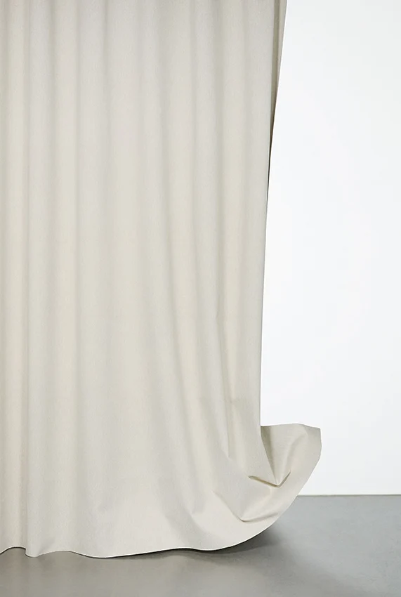Blackout Curtains (Double Sided Linen Weave ) in Sand
