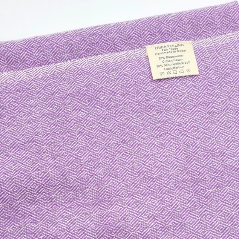 Reise-/Yoga-Decke mit Diamant-Muster
