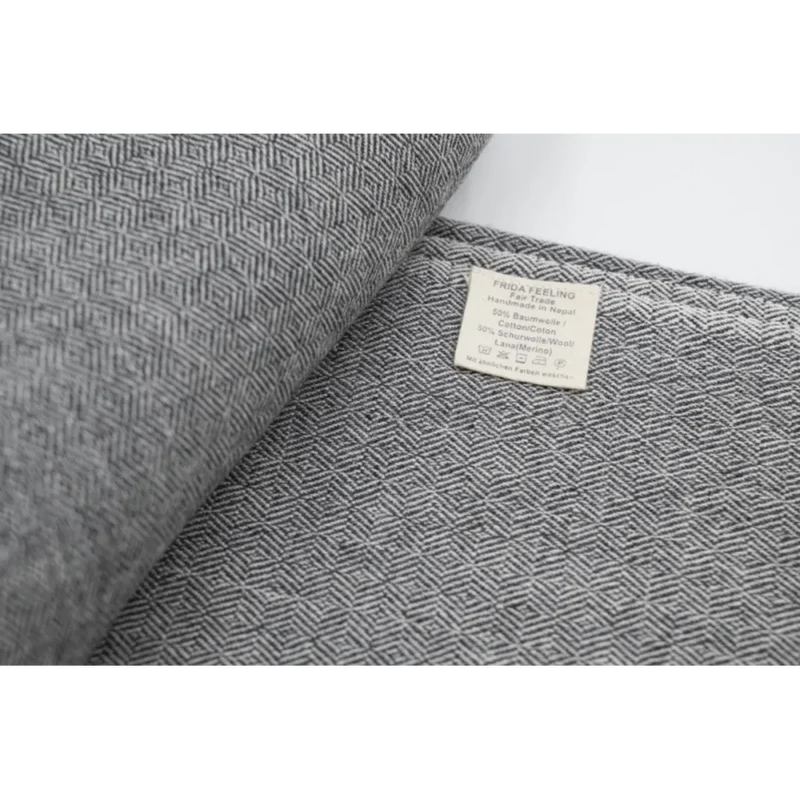 Reise-/Yoga-Decke mit Diamant-Muster