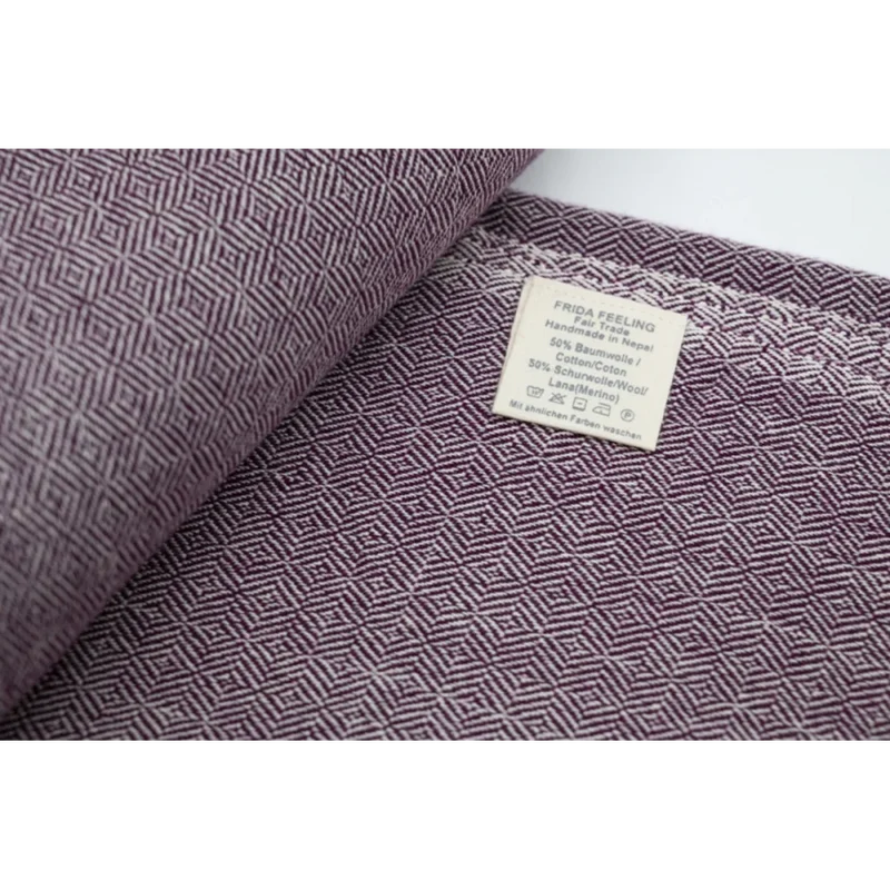 Reise-/Yoga-Decke mit Diamant-Muster