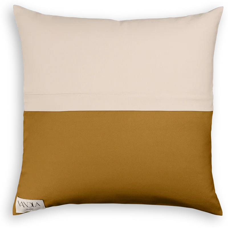 Modulare Kissenhülle Farbkombinationen mit Beige