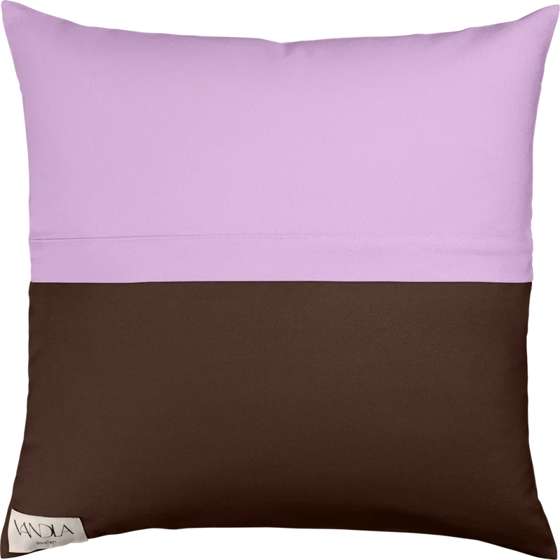 Modulare Kissenhülle Farbkombinationen mit Flieder