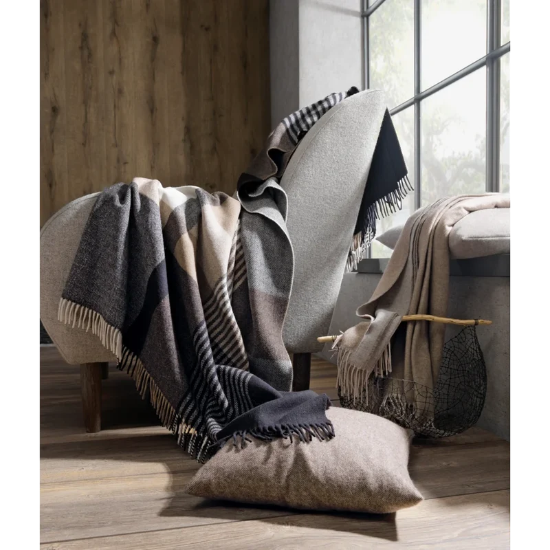 Decke mit Karo-Muster HARRIS