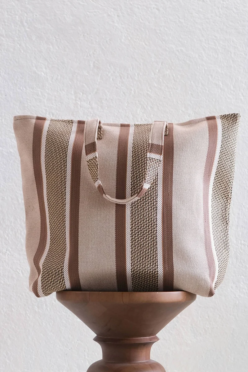 Beach Bag Antigua in Sand Color