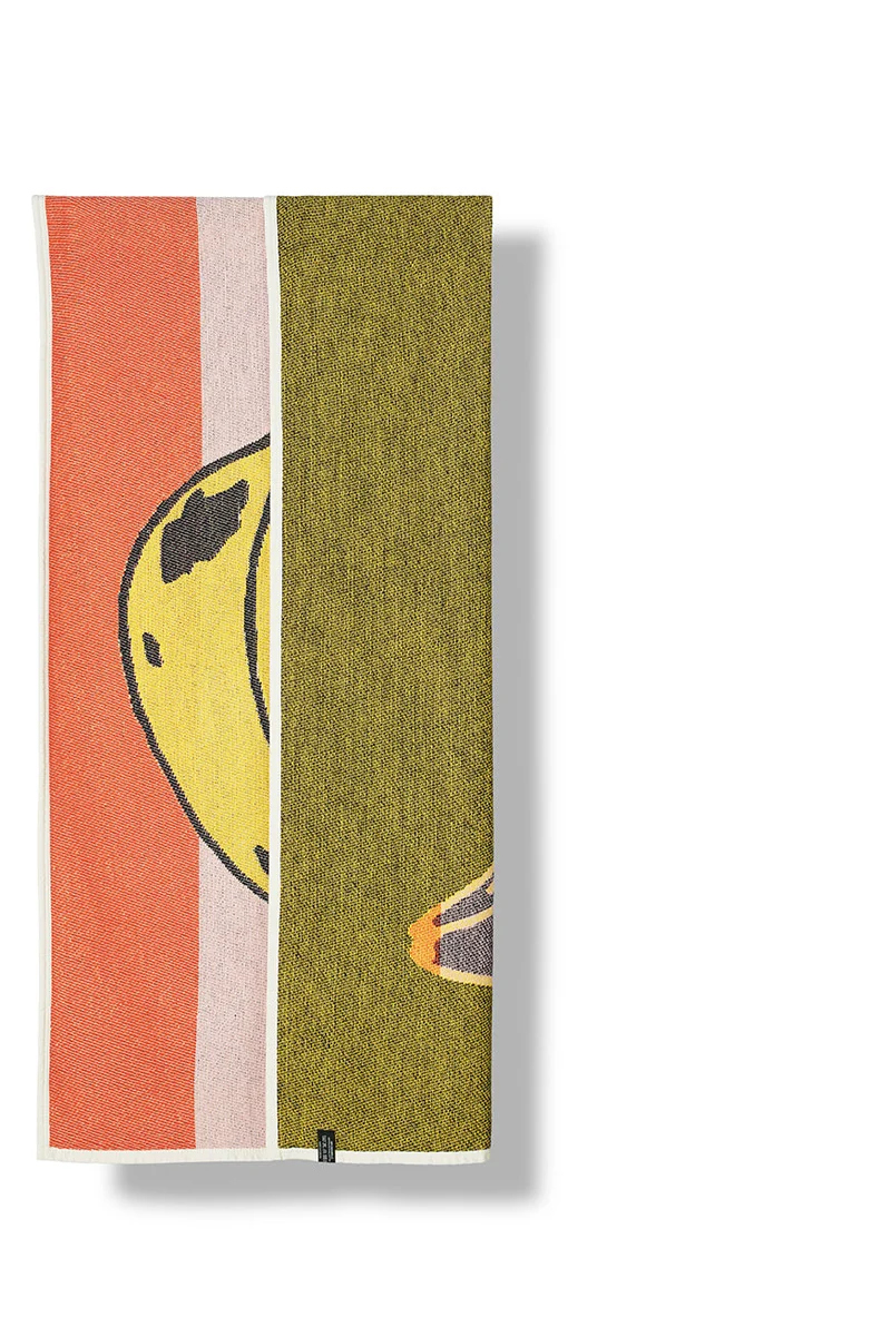 Cotton Beach Towel or Mini Blanket "Banana" by Rondelli & Probst
