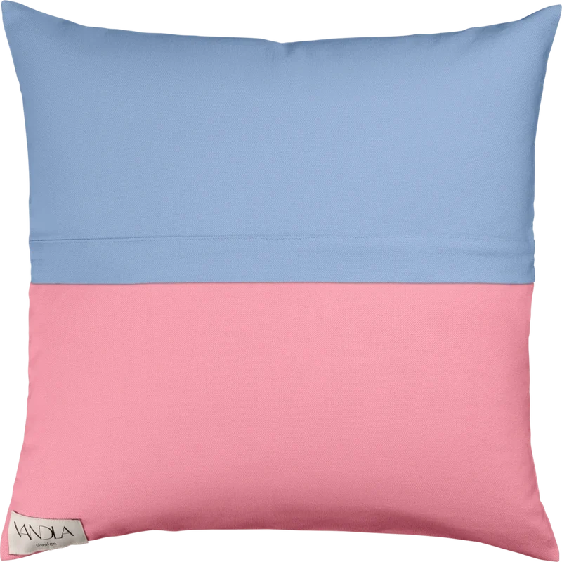Modulare Kissenhülle Farbkombinationen mit Jeansblau