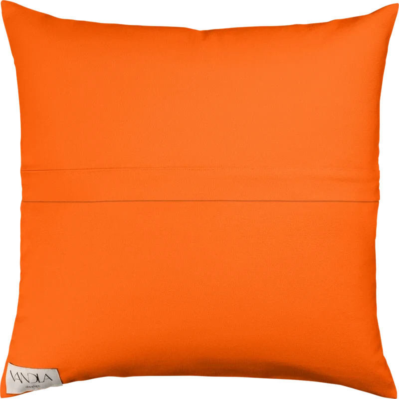 Modulare Kissenhülle Farbkombinationen mit Orange