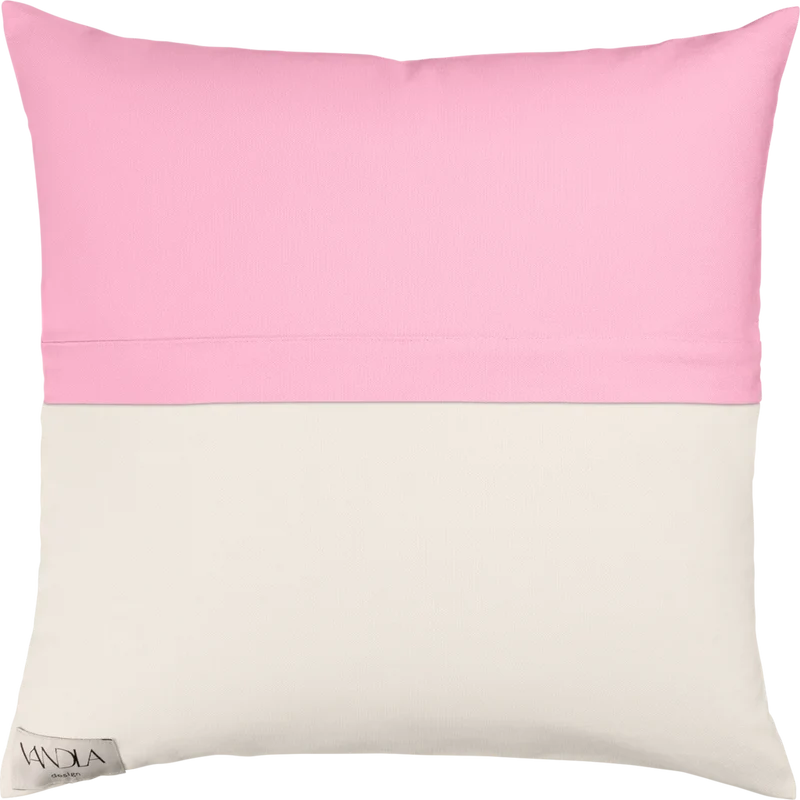 Modulare Kissenhülle Farbkombinationen mit Pink