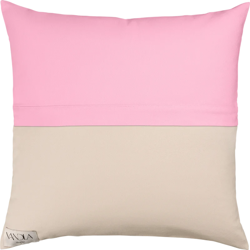Modulare Kissenhülle Farbkombinationen mit Pink