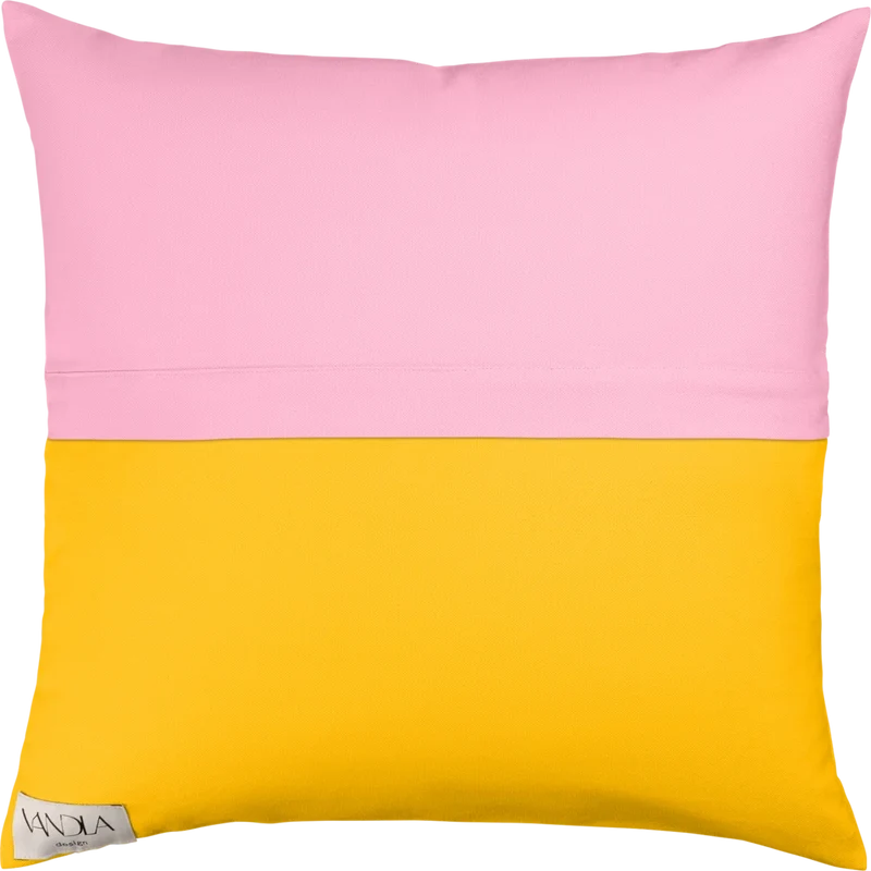 Modulare Kissenhülle Farbkombinationen mit Pink