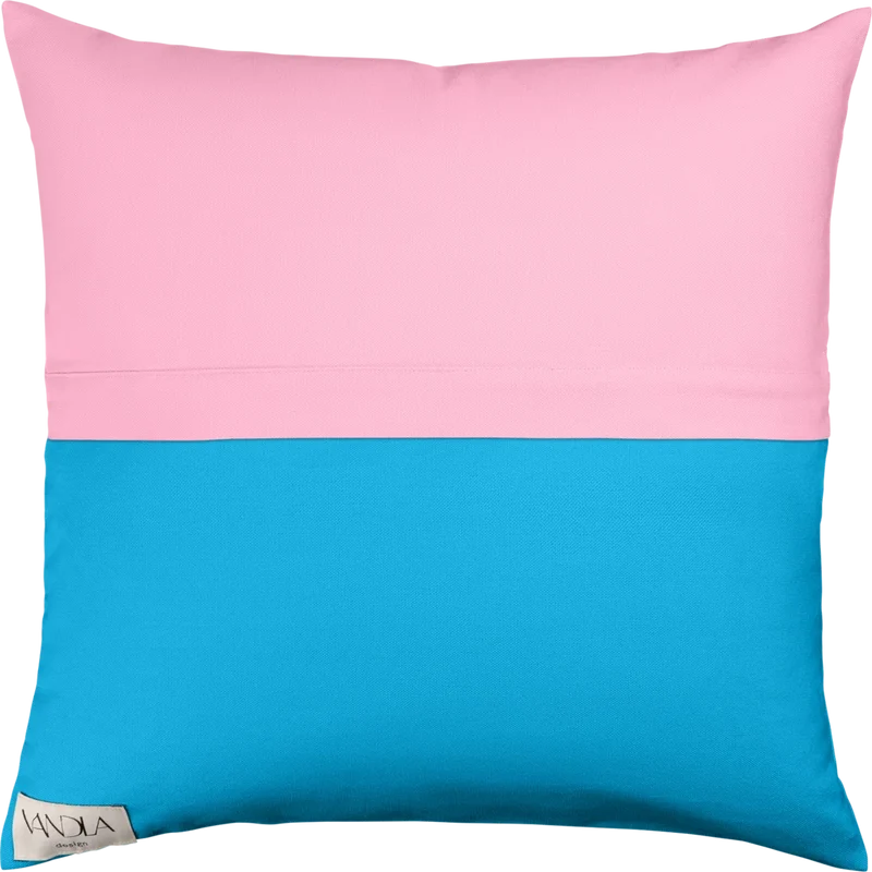 Modulare Kissenhülle Farbkombinationen mit Pink
