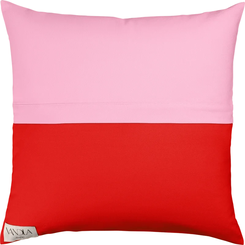Modulare Kissenhülle Farbkombinationen mit Pink