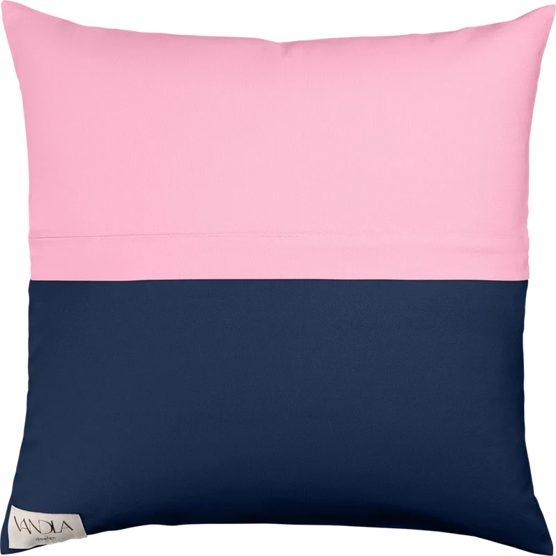 Modulare Kissenhülle Farbkombinationen mit Pink