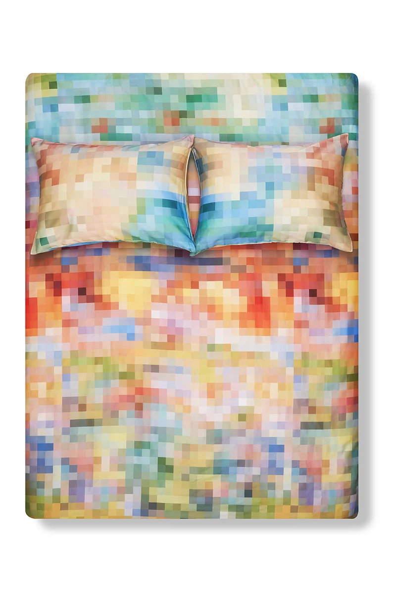 Artist Bedding "Meadow Pixel - Summer" by Michele Rondelli
