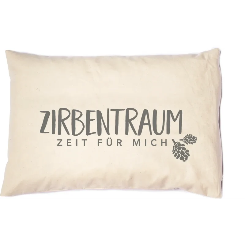 Kissen rechteckig mit Füllung Zirbenholz ZIRBENTRAUM
