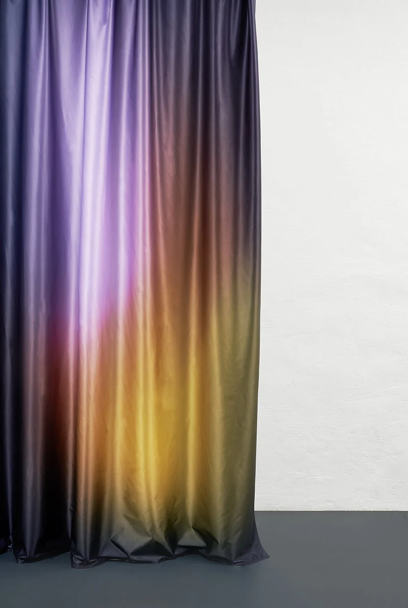 Blackout Curtains "Aura Yellow" by Michele Rondelli