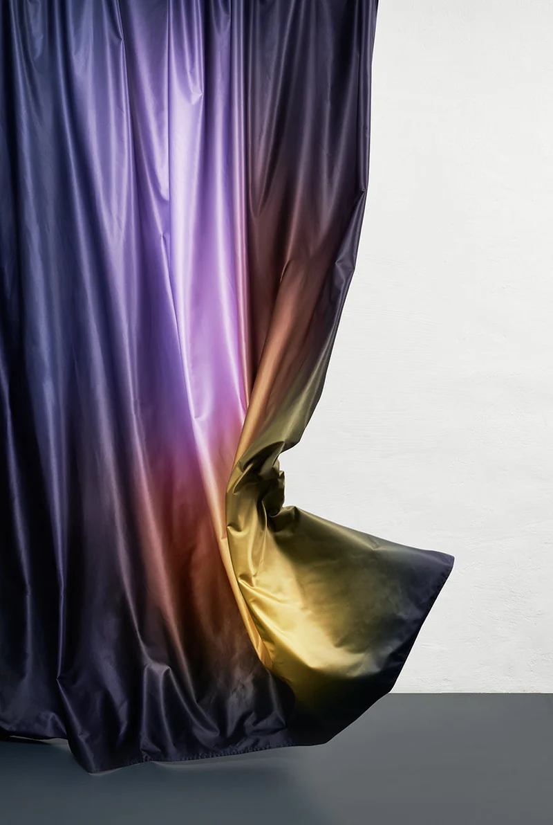 Blackout Curtains "Aura Yellow" by Michele Rondelli