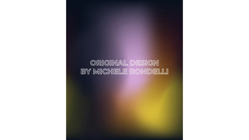Blackout Curtains "Aura Yellow" by Michele Rondelli