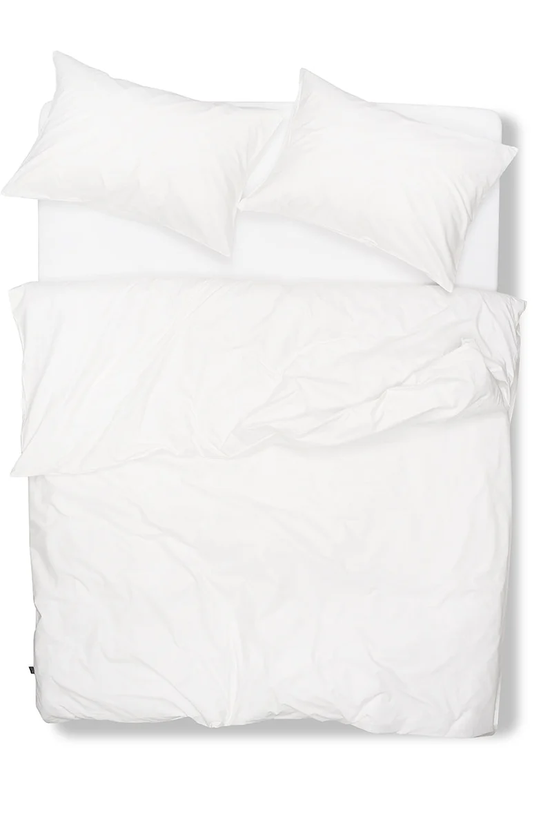 Pima Cotton Percale Bedding in Cream Color