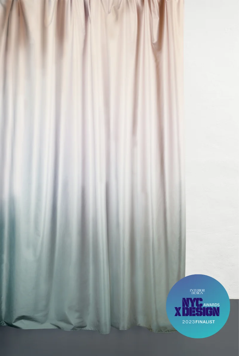 Blackout Curtains "Green Gum" by Michele Rondelli