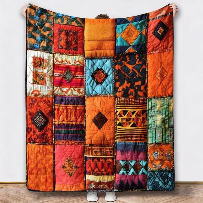 Flanelldecke | Weiche Kuscheldecke mit Hühnermotiv für Sofa, Bett und Sessel