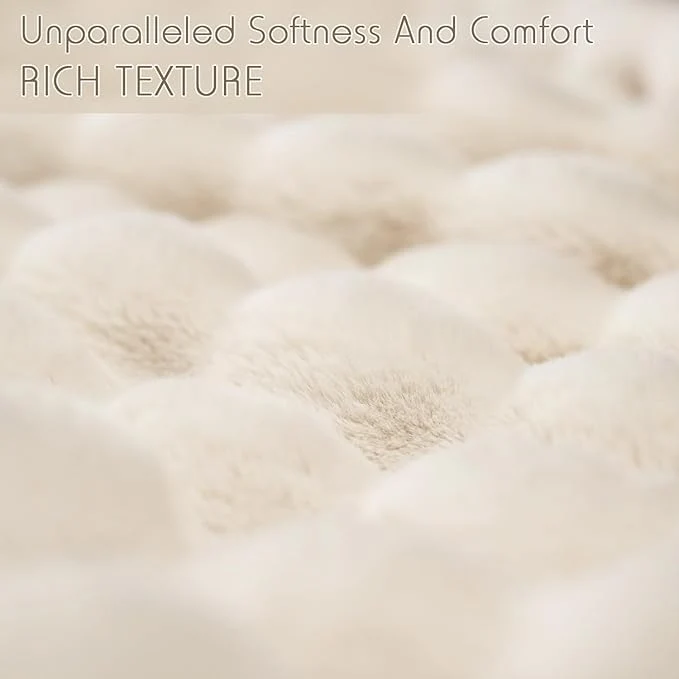 Kuscheldecke | Weiche Plüschdecke für Sofa, Bett und Wohnzimmer