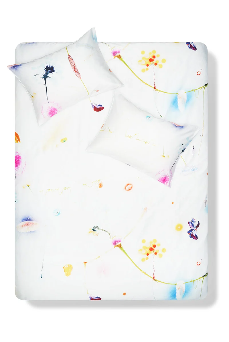 Artist Bedding Collection "Raingarden Equinox" by Thierry Feuz
