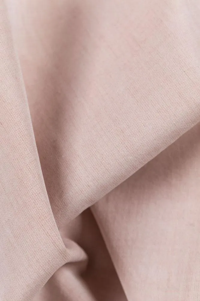 Egyptian Cotton Curtains in Rose Color