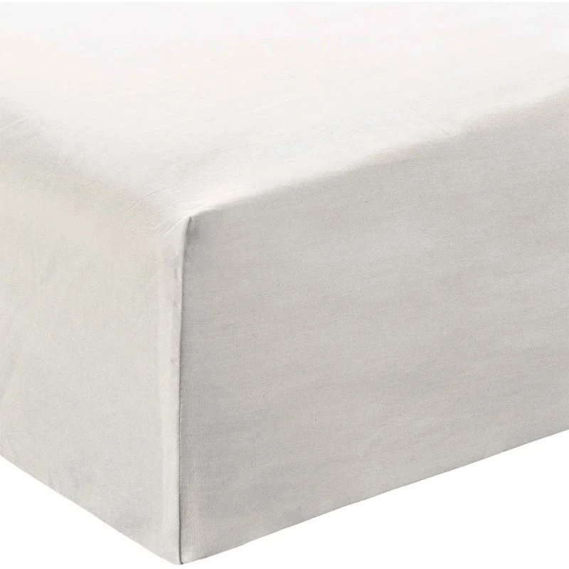 Bio Perkal Spannbettlaken für Boxspringbetten in Standardgröße - Einzelbett