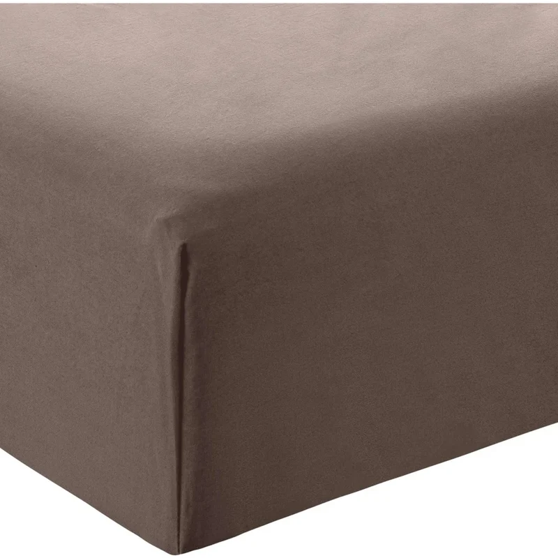 Bio Perkal Spannbettlaken für Boxspringbetten in Standardgröße - Einzelbett