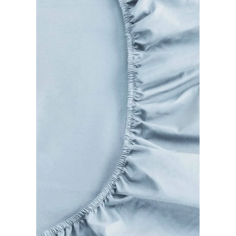 Bio Perkal Spannbettlaken für Boxspringbetten in Standardgröße - Einzelbett