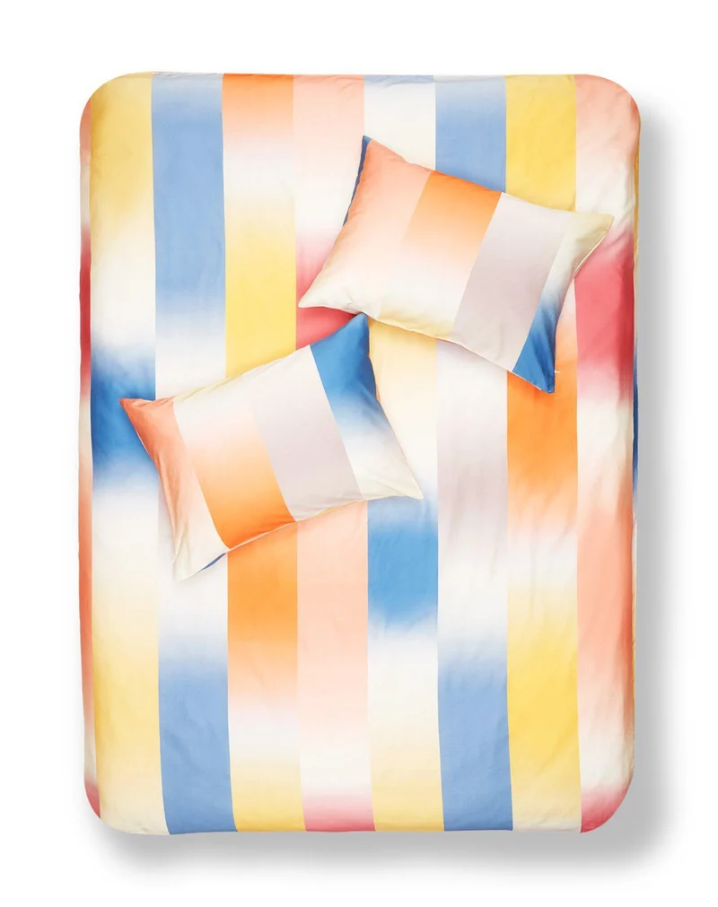 Artist Bedding Collection "Ikat" by Céline Cornu & Michele Rondelli