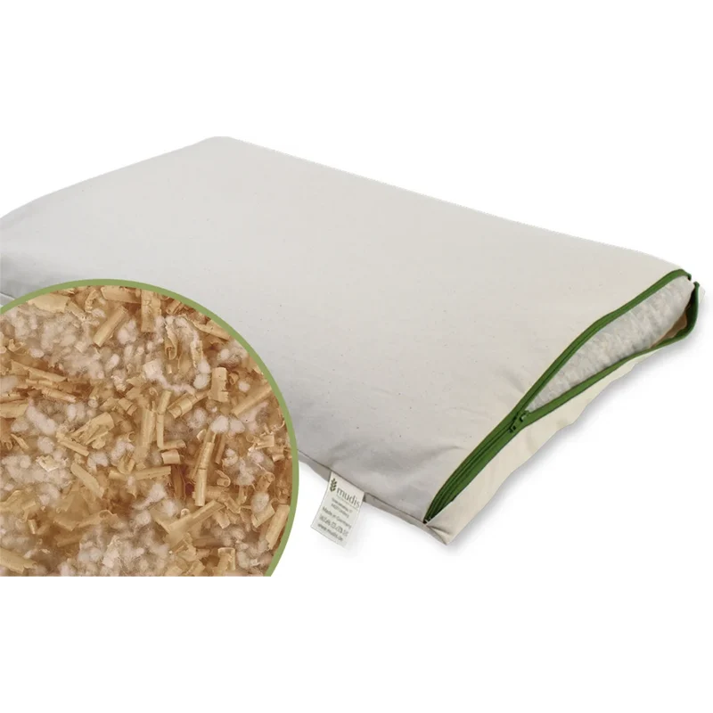 Bio Kissen mit Füllung Schafschurwolle & Zirbenholz