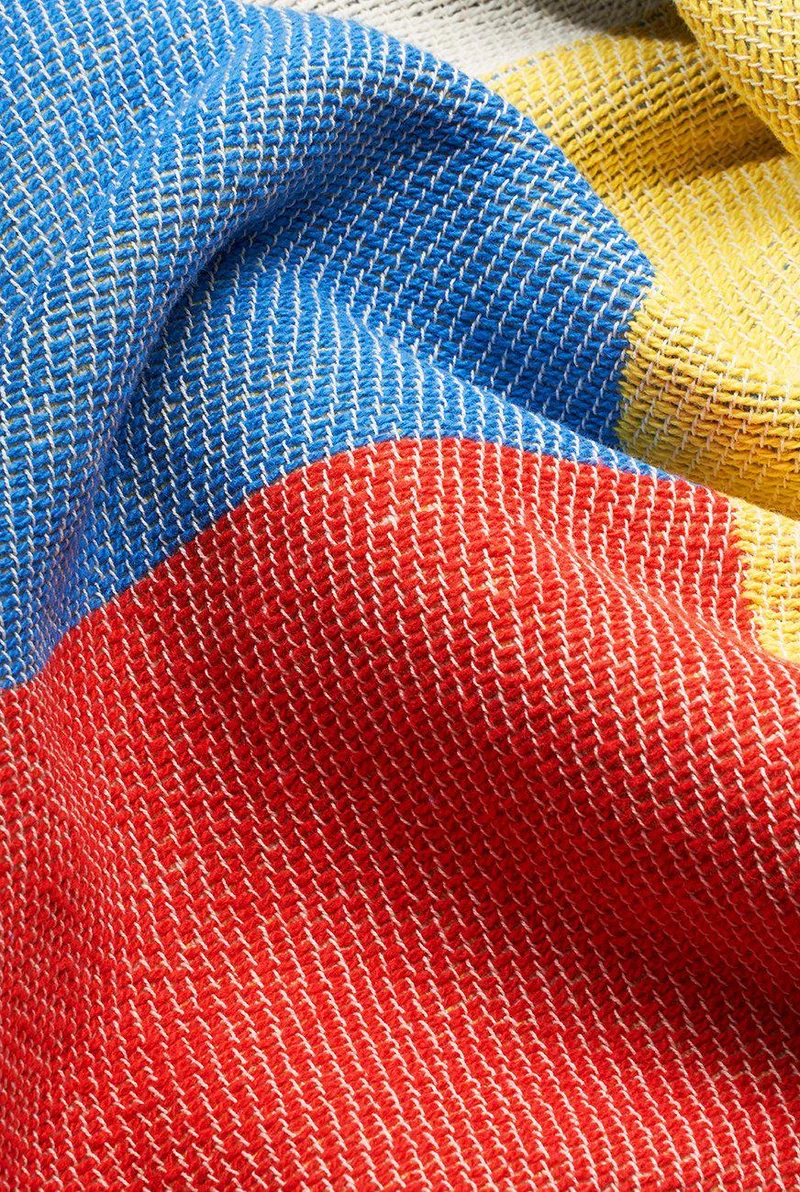 Cotton Blanket & Throw "Primary" by Sophie Probst & Michele Rondelli