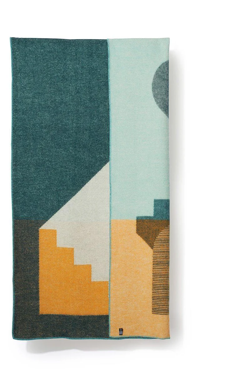 Wool Blanket "Aspect" by Yanyi Ha