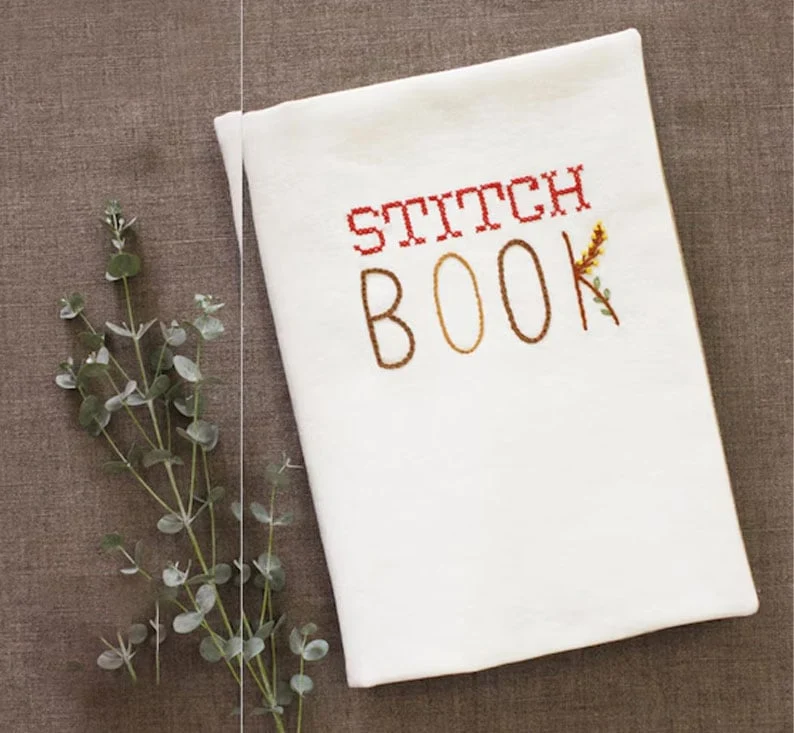 DIY Stickbuch mit 86 Stickstichen | Übungsbuch mit Stoffseiten zum Lernen & Üben | Für Anfänger & Fortgeschrittene