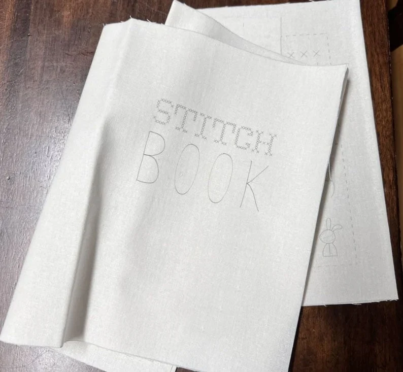 DIY Stickbuch mit 86 Stickstichen | Übungsbuch mit Stoffseiten zum Lernen & Üben | Für Anfänger & Fortgeschrittene