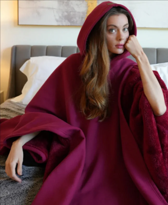 Eden Kapuzen-Decke – Dein Kuschelcocoon