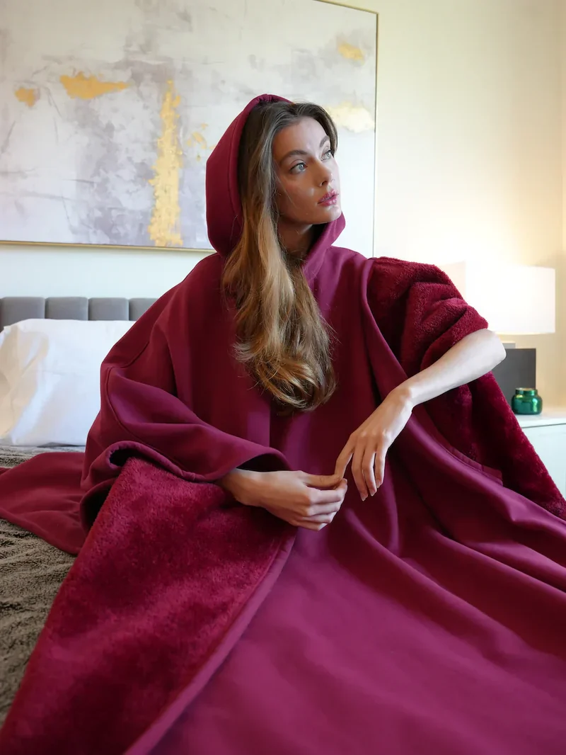 Eden Kapuzen-Decke – Dein Kuschelcocoon