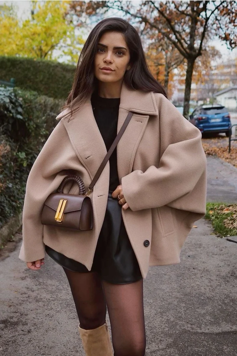 Jazzy | Oversize Wollmantel für stilvolle Winterlooks