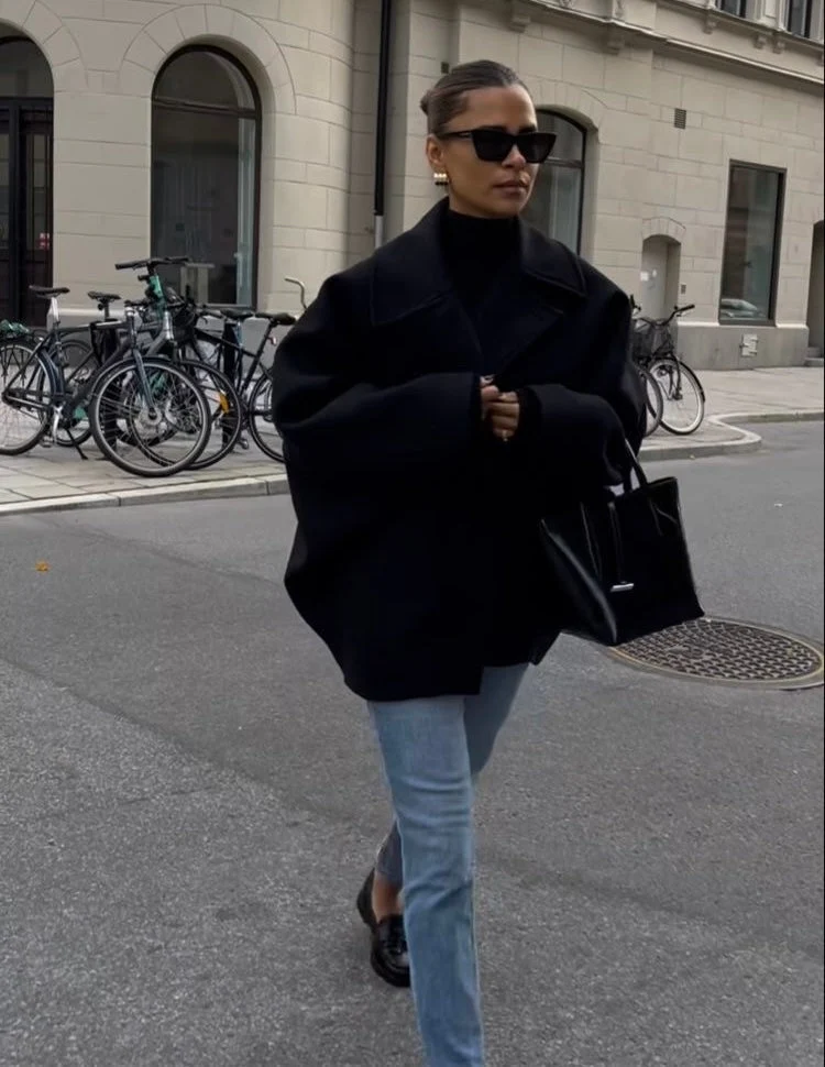 Jazzy | Oversize Wollmantel für stilvolle Winterlooks